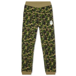 A Bathing Ape ABC Camo Crystal Stone Sweat Pants
