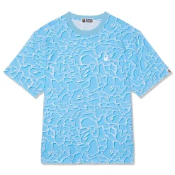 A Bathing Ape ABC Sea Surface Camo Relaxed Fit Tee