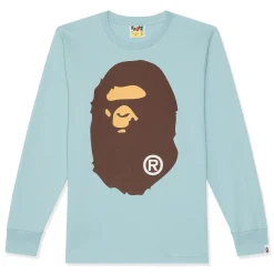 A Bathing Ape Big Ape Head Long Sleeve Tee