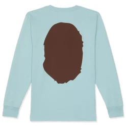A Bathing Ape Big Ape Head Long Sleeve Tee