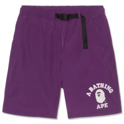A Bathing Ape College Beach Shorts