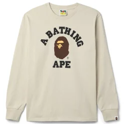 A Bathing Ape College Long Sleeve Tee