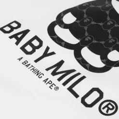 A Bathing Ape College Monogram Baby Milo Tee