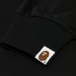 A Bathing Ape College Monogram College Relaxed Fit Longsleeve Tee