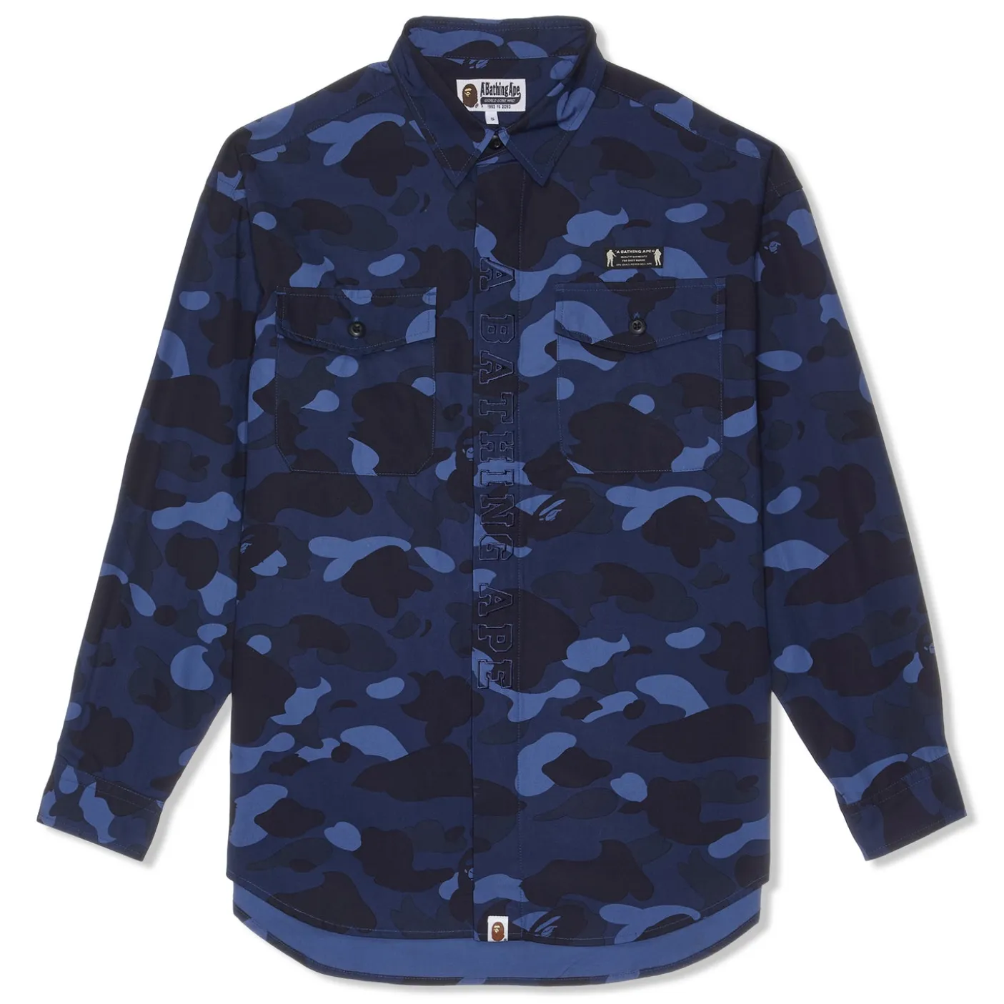 A Bathing Ape Color Camo CPO Shirt