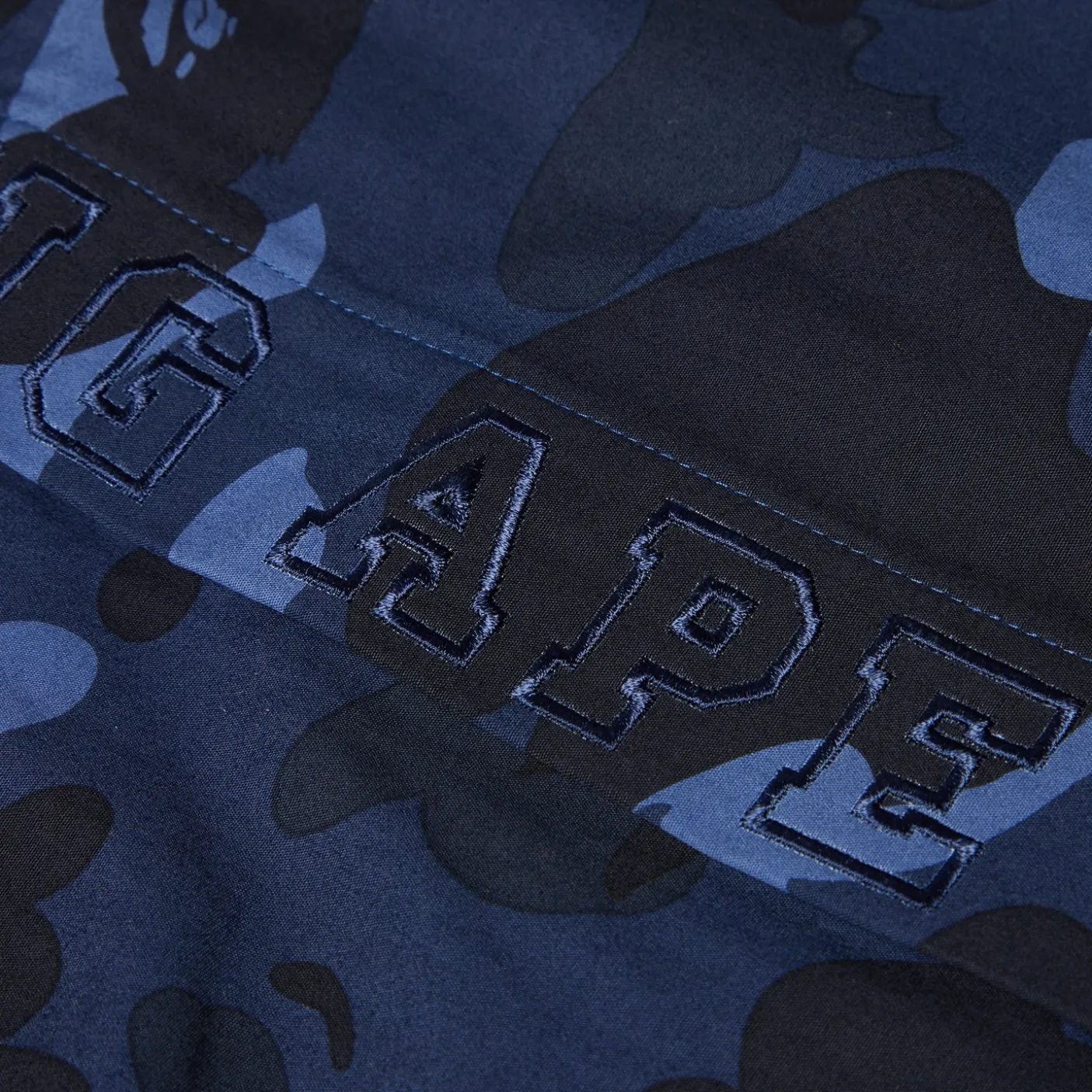 A Bathing Ape Color Camo CPO Shirt