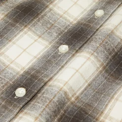 A Bathing Ape Head One Point Flannel Check Shirt