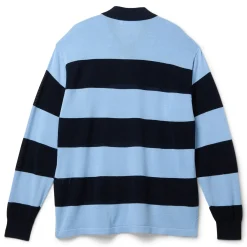A Bathing Ape Jacquard Multilogo Stripe Relaxed Fit Ls Tee