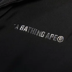 A Bathing Ape Logo Nylon Track Jacket