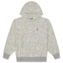 A Bathing Ape Neon Camo Jacquard Relaxed Fit Pullover Hoodie
