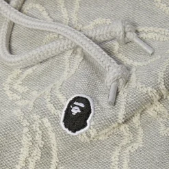 A Bathing Ape Neon Camo Jacquard Relaxed Fit Pullover Hoodie
