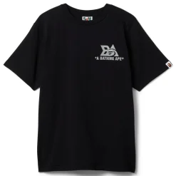 A Bathing Ape Reflector Tech Logo Tee
