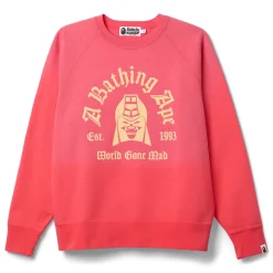 A Bathing Ape Washed Effect Crewneck Sweatshirt
