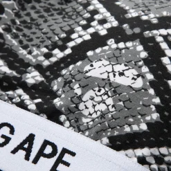 A Bathing Ape Womens Snake Pattern Sport Bra
