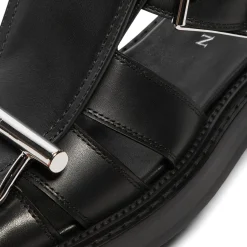 Alexander McQueen T-bar Caged Sandal