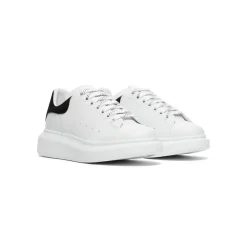 Alexander McQueen Womens Oversized Embossed Logo Sneaker