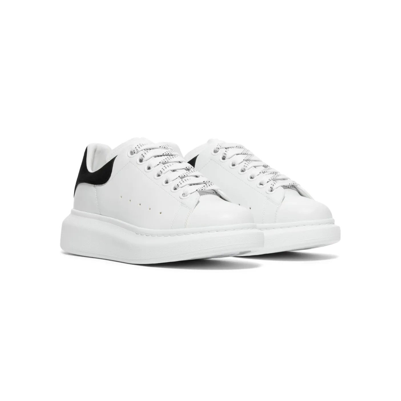 Alexander McQueen Womens Oversized Embossed Logo Sneaker