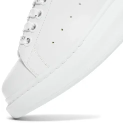 Alexander McQueen Womens Oversized Embossed Logo Sneaker