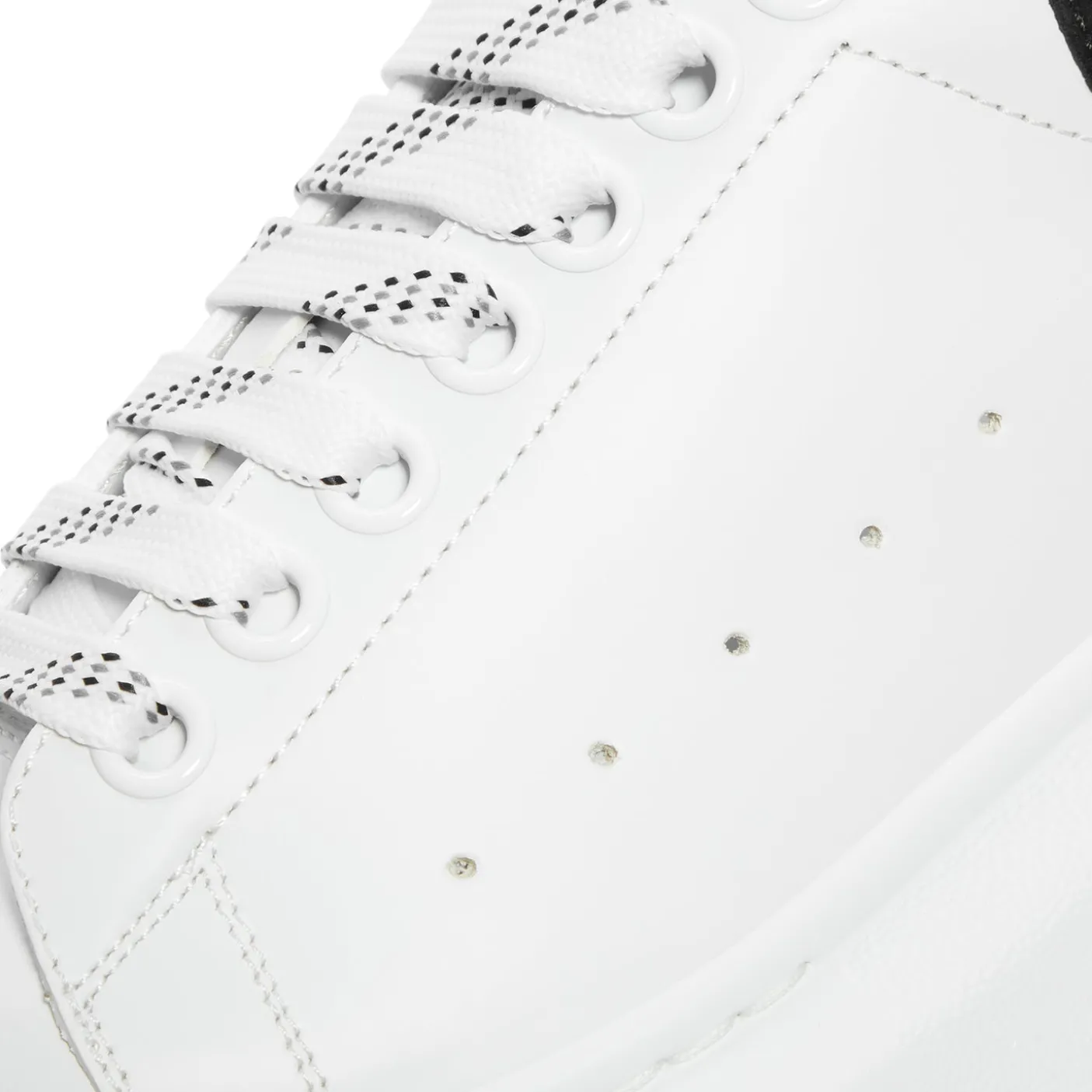 Alexander McQueen Womens Oversized Embossed Logo Sneaker