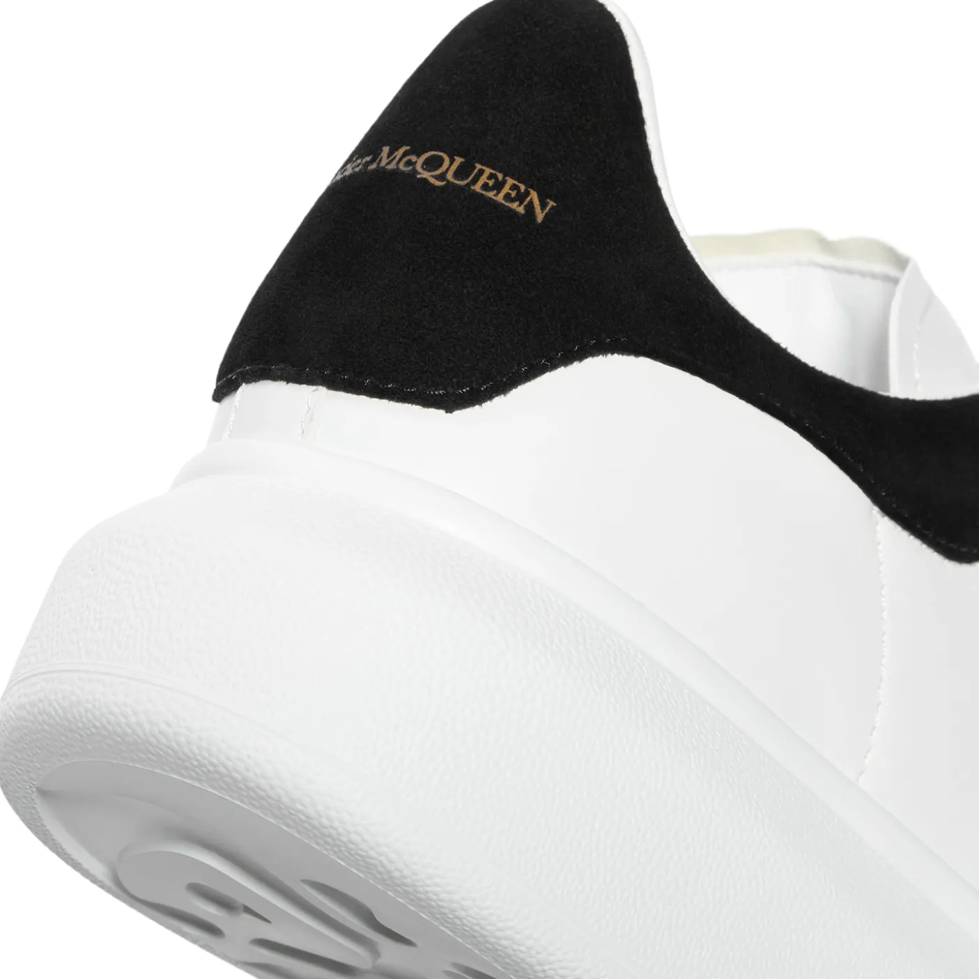 Alexander McQueen Womens Oversized Embossed Logo Sneaker