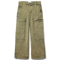 AMI Cargo Cotton Cargo Wide Fit Jeans
