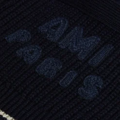 AMI Ribbed Cardigan