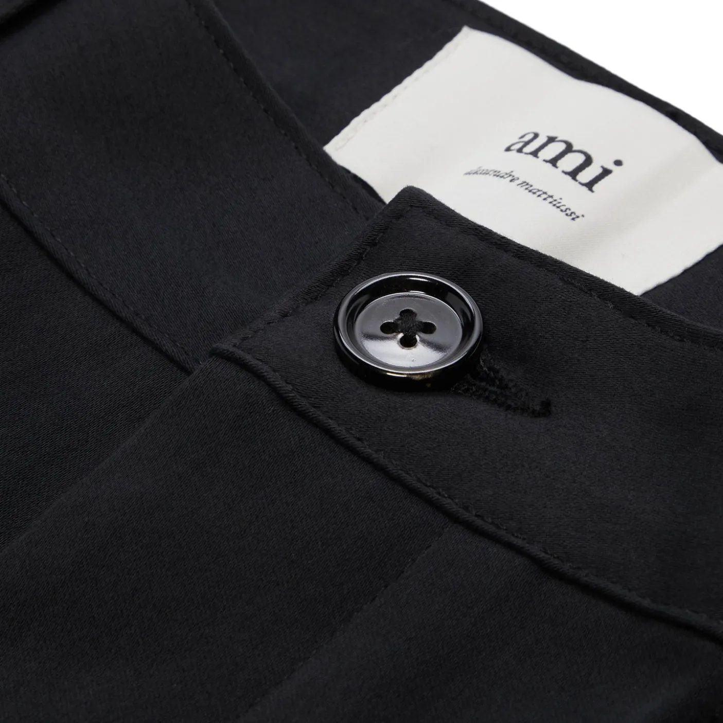 AMI Straight Chino Trousers