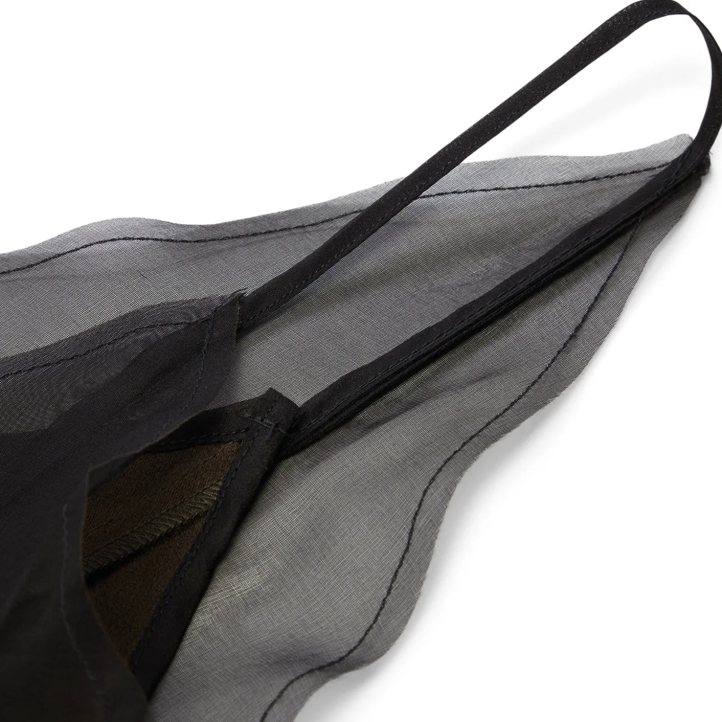 AMI Top In Two Fabrics