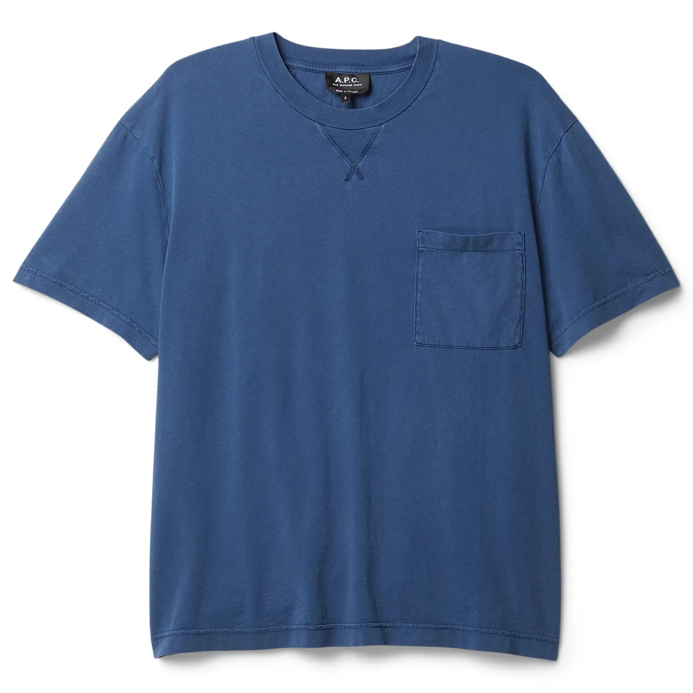 A.P.C. Label H T-Shirt Garment Dye