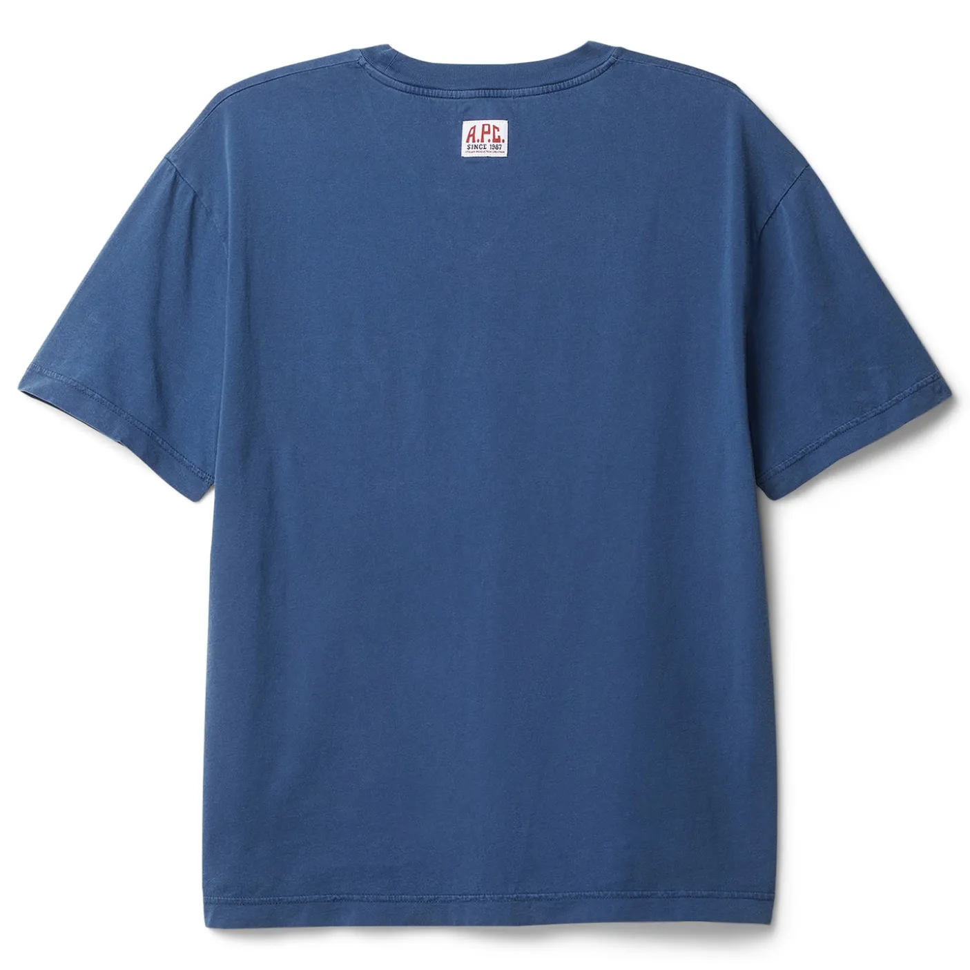 A.P.C. Label H T-Shirt Garment Dye