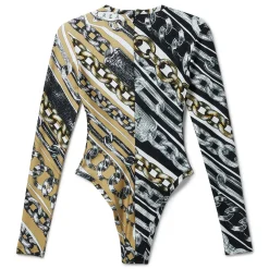 AREA Chain Printed Bodysuit