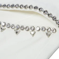 AREA Crystal Slit Jean