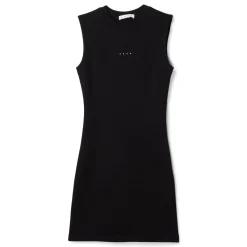 AREA Handprint Sleeveless Mini Dress
