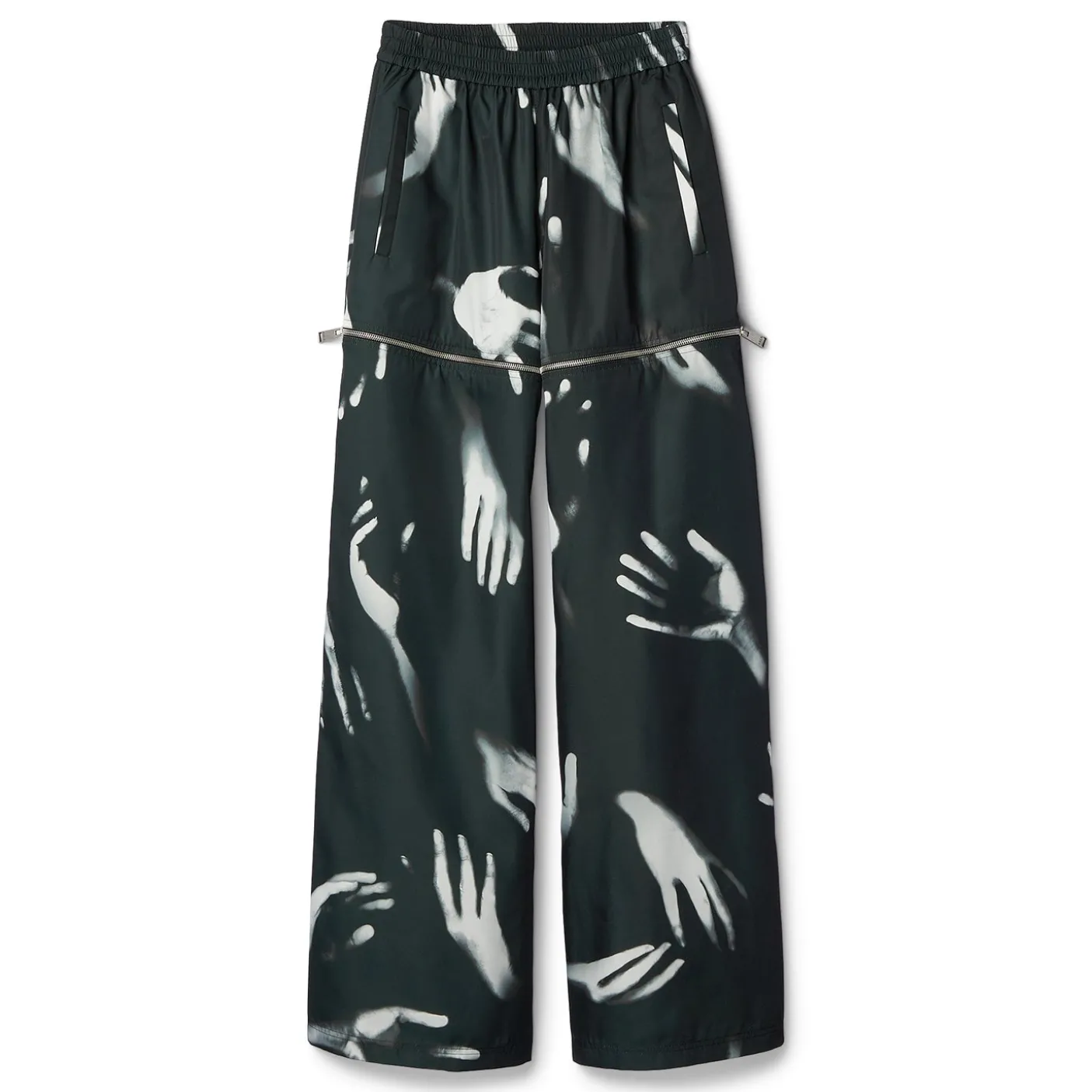 AREA Handprint Slit Track Pant