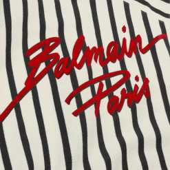 Balmain Cropped Balmain T-Shirt