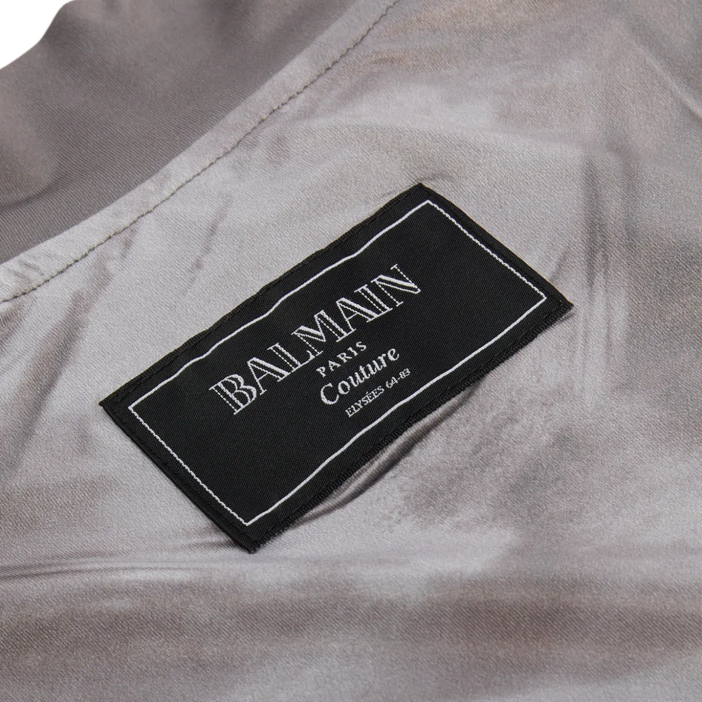 Balmain Draped Print Trompe L'oeil T-shirt