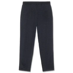 Balmain Monogram Satin Jacquard Straight Pants