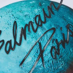 Balmain Printed Paris & Planet T-Shirt