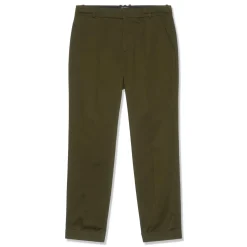 Balmain Satin Cotton Straight Pants
