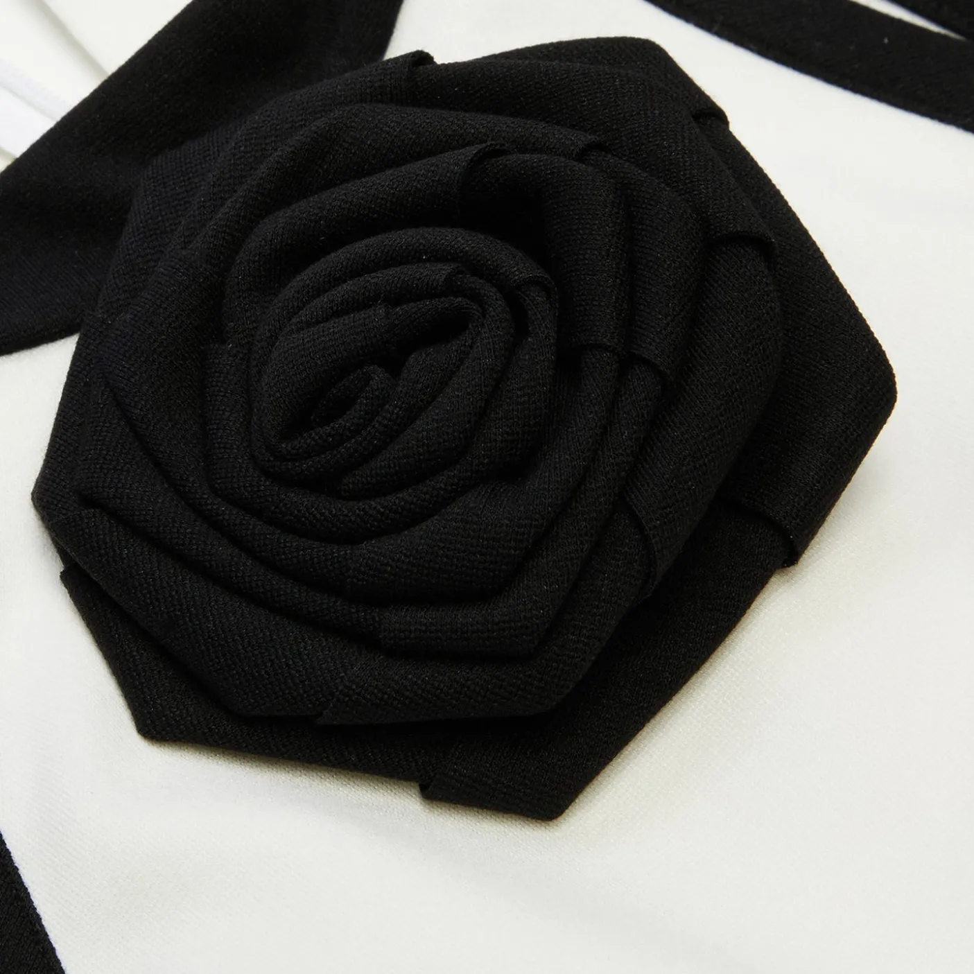 Balmain SL Rose Detail Jersey Top