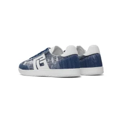 Balmain Swan-Destroyed Denim
