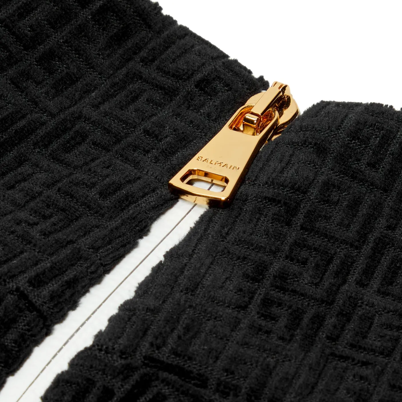 Balmain Velet Monogram kiss Jersey Track Jacket