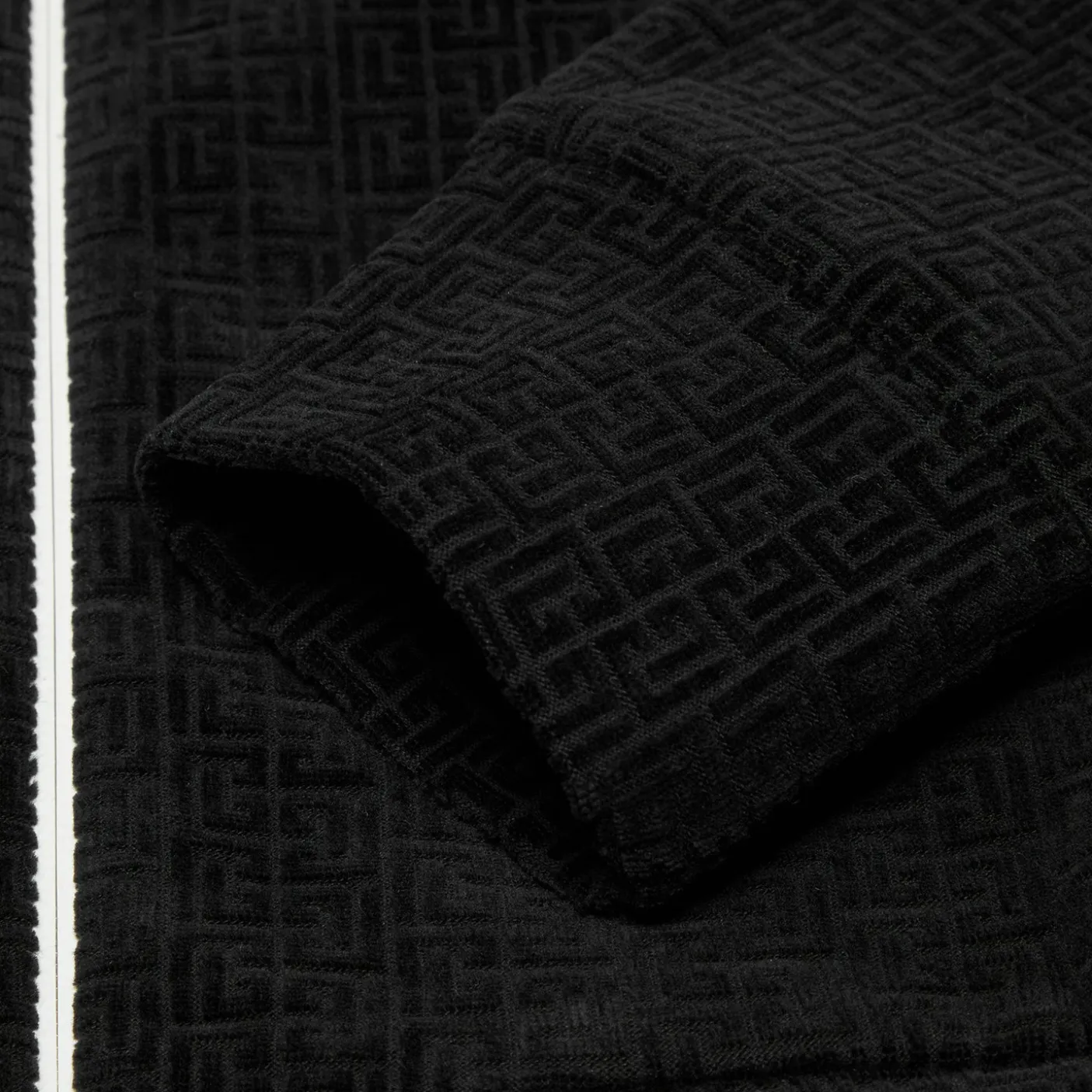 Balmain Velet Monogram kiss Jersey Track Jacket