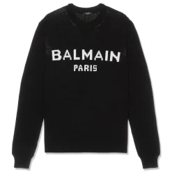 Balmain Wool Logo Sweater