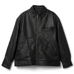 Beach Brains Classic Leather Jacket