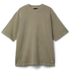 Beach Brains Waffle Boxy Tee