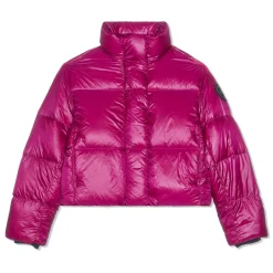 Canada Goose Womens Cypress Cropped Puffer