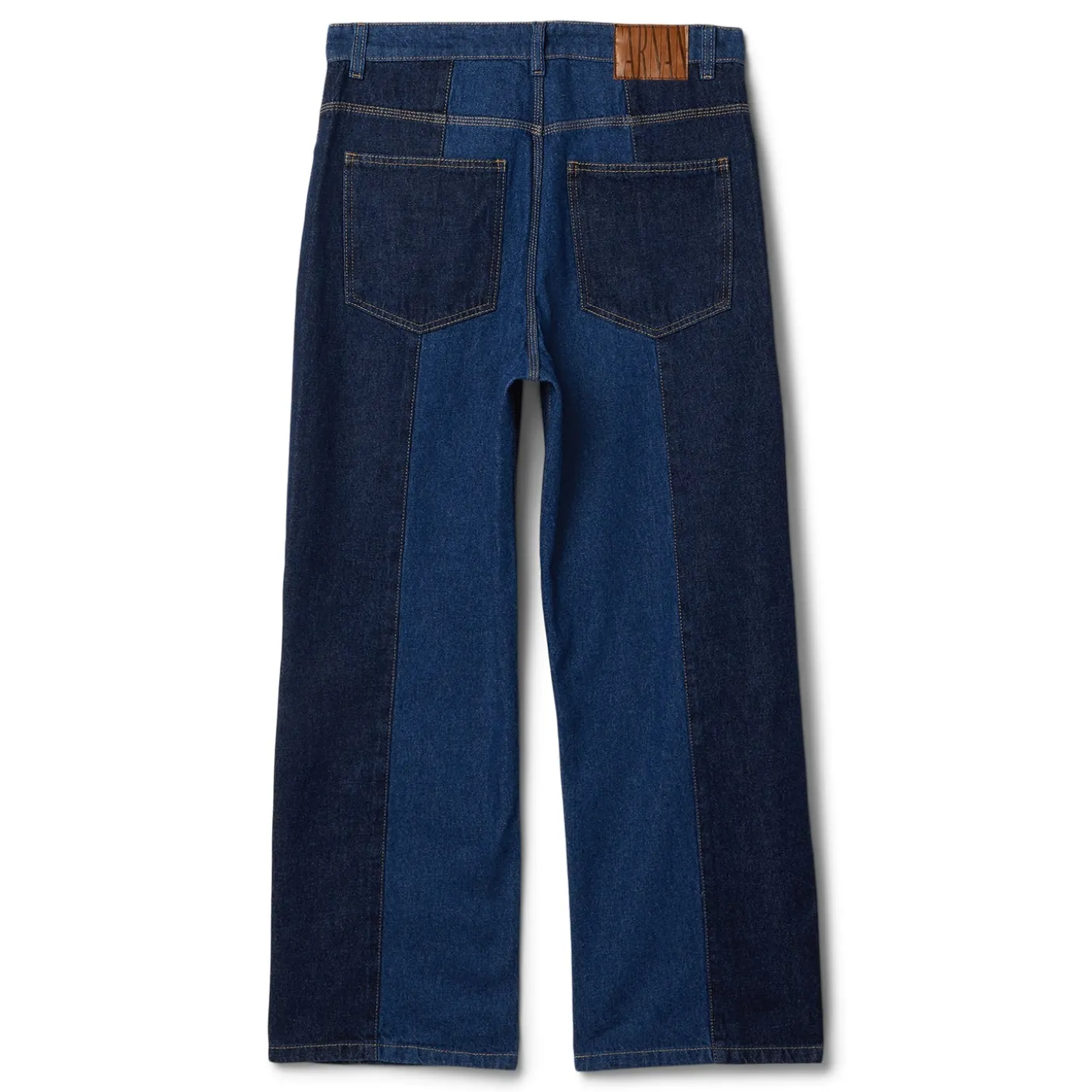 CARNAN Two Tone Denim Jeans