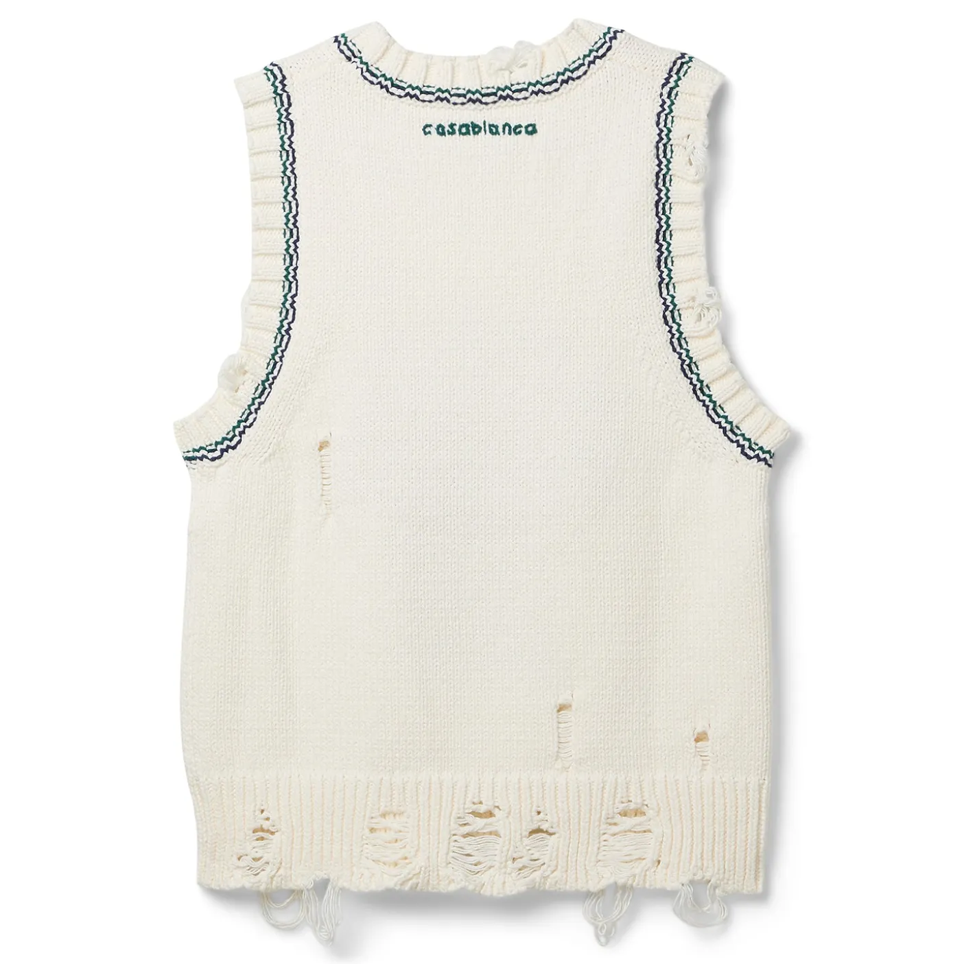 Casablanca Intarsia Basketball Top