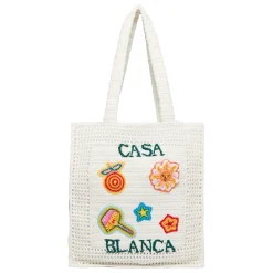 Casablanca Large Motif Crochet Bag